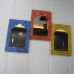 Handmade Indian Jharokha Wall Mirror Set Ethnic Home Decor