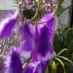 Amethyst Tree of Life Dream Catcher Crystal Healing Wall Decor
